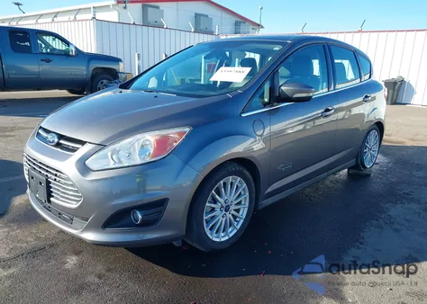 2013 Ford C-Max Energi Sel from USA, damaged, VIN 1FADP5CU4DL543936